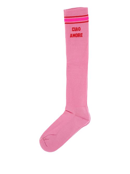 Ciao Amore long socks pink Giada Benincasa | 290206